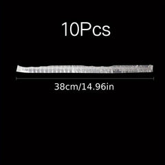 10Pcs Disposable Waterproof Shower Caps for Women and Men