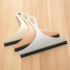 3pcs Shower Squeegee Window Glass Wiper Scraper Cleaner Brush Cleaner