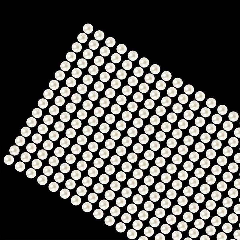 345 Pcs Large Pearl Under Eye Eye Makeup Bright Face Decoration Stickers
