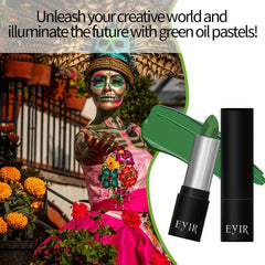 Halloween Stick Face Paint Body Painting Paste Green