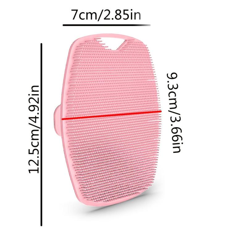 Soft Silicone Body Brush Bath Massage Device Exfoliating Scrubber