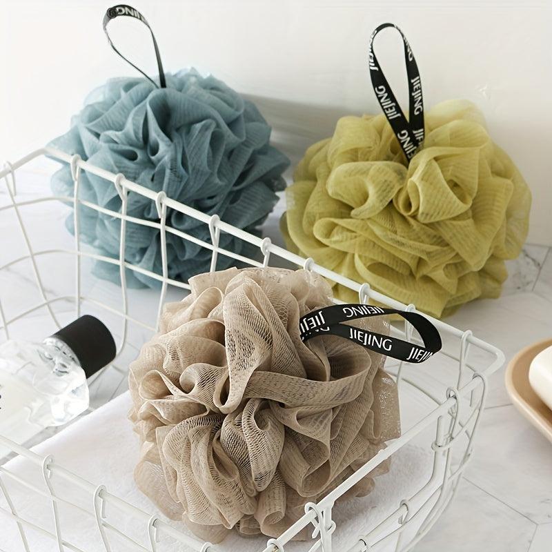 Soft Mesh Bath Ball Buffer for Refreshing Bath