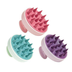 Silicone Shampoo Scalp Hair Massager Massage Comb