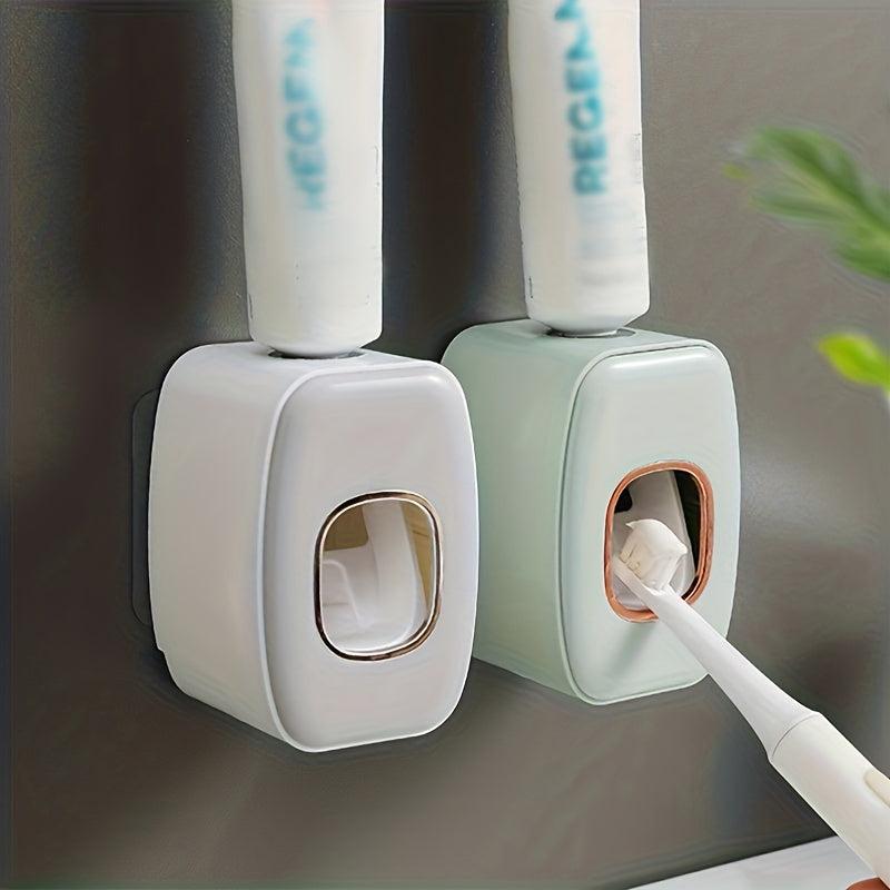 Auto Toothpaste Dispenser Hands-Free Squeezer for Bathroom