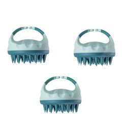 Silicone Scalp Massager Shampoo Brush Shower Cleansing Exfoliator
