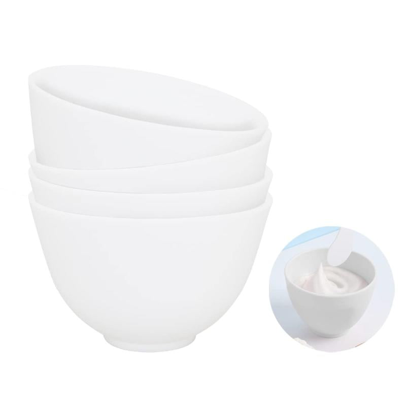Silicone Face Mask Mixing Bowl Set for Home Salon