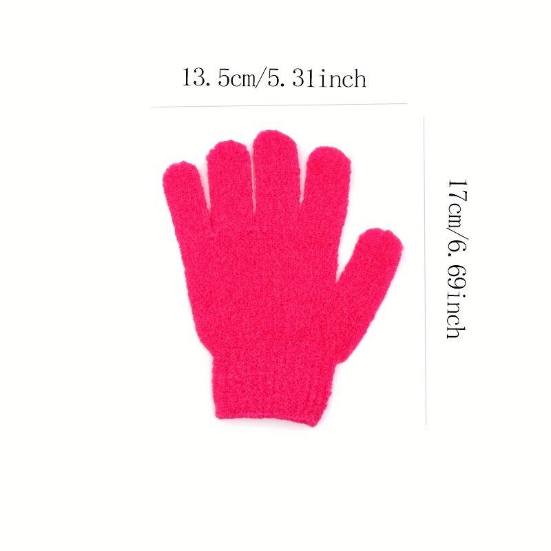 Exfoliating Shower Gloves for Smooth Skin and Refreshed Feel
