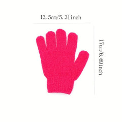 Exfoliating Shower Gloves for Smooth Skin and Refreshed Feel