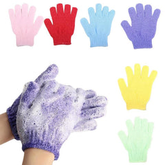 Exfoliating Shower Gloves for Smooth Skin and Refreshed Feel