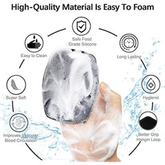 Silicone Body Scrubber For Men Women Nourishing Cleaning & Exfoliating