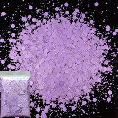 20g Matte Chunky Nail Art Glitter Flakes Holographic Hexagon Sequins