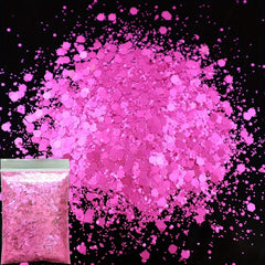 20g Matte Chunky Nail Art Glitter Flakes Holographic Hexagon Sequins