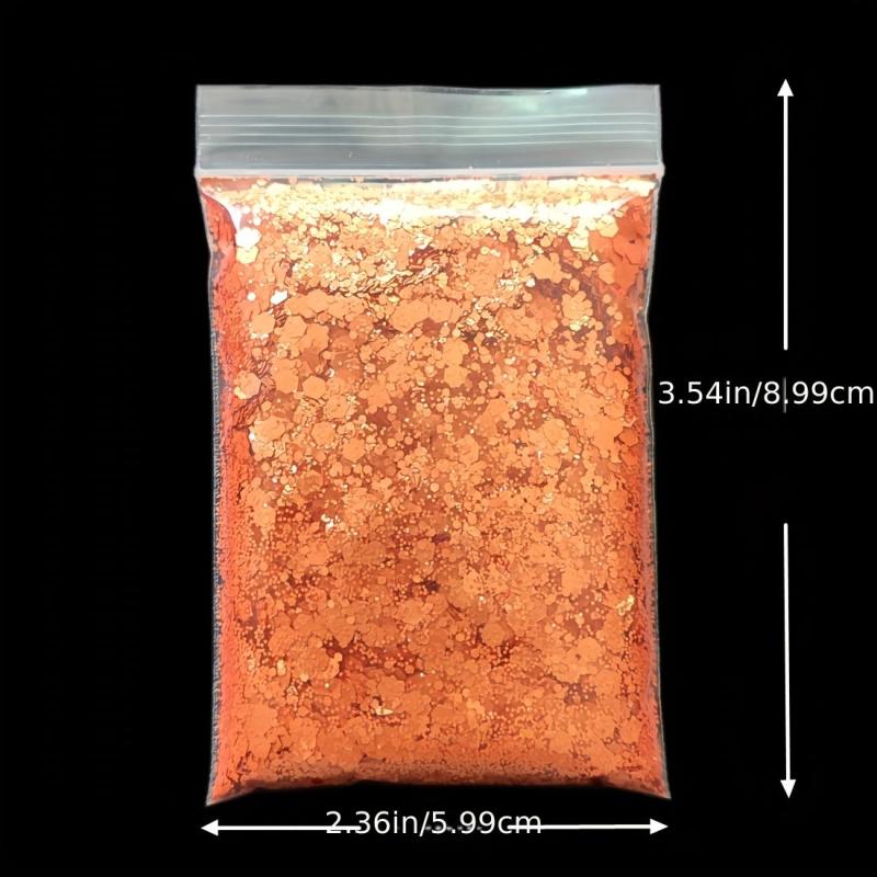20g Matte Chunky Nail Art Glitter Flakes Holographic Hexagon Sequins