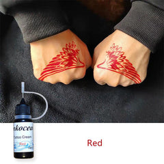10ml Tattoo Ink Juice Tattoo Cream Waterproof for Men and Women