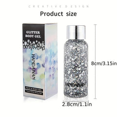Glitter Liquid Foundation Sparkling Body Lotion Body Gel