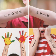 240 Patterns Cute Waterproof Tattoo Stickers for Girls