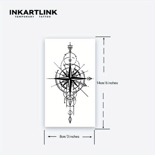 Waterproof Temporary Tattoo Sticker Lasts 1-2 Weeks Personality