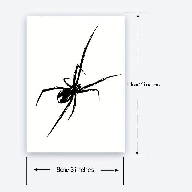 Spider Temporary Tattoo Stickers Magic Tattoos Lasting 1 2 Weeks