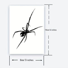 Spider Temporary Tattoo Stickers Magic Tattoos Lasting 1 2 Weeks