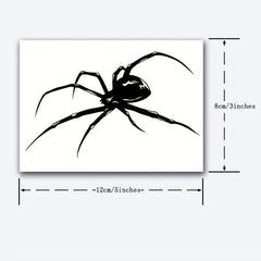Spider Temporary Tattoo Stickers Magic Tattoos Lasting 1 2 Weeks