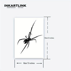Spider Temporary Tattoo Stickers Magic Tattoos Lasting 1 2 Weeks