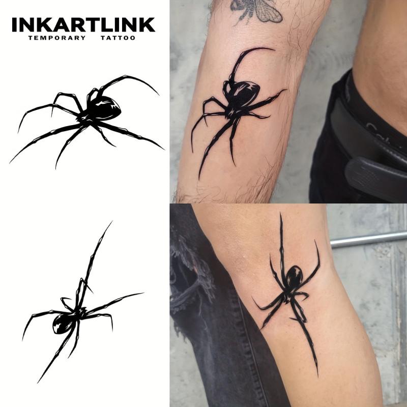 Spider Temporary Tattoo Stickers Magic Tattoos Lasting 1 2 Weeks