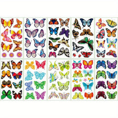 10 Pcs Unicorn Themed Party Cartoon Animal Tattoo Sticker