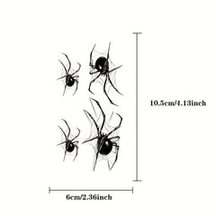 Dark Spider Waterproof Temporary Tattoo Sticker