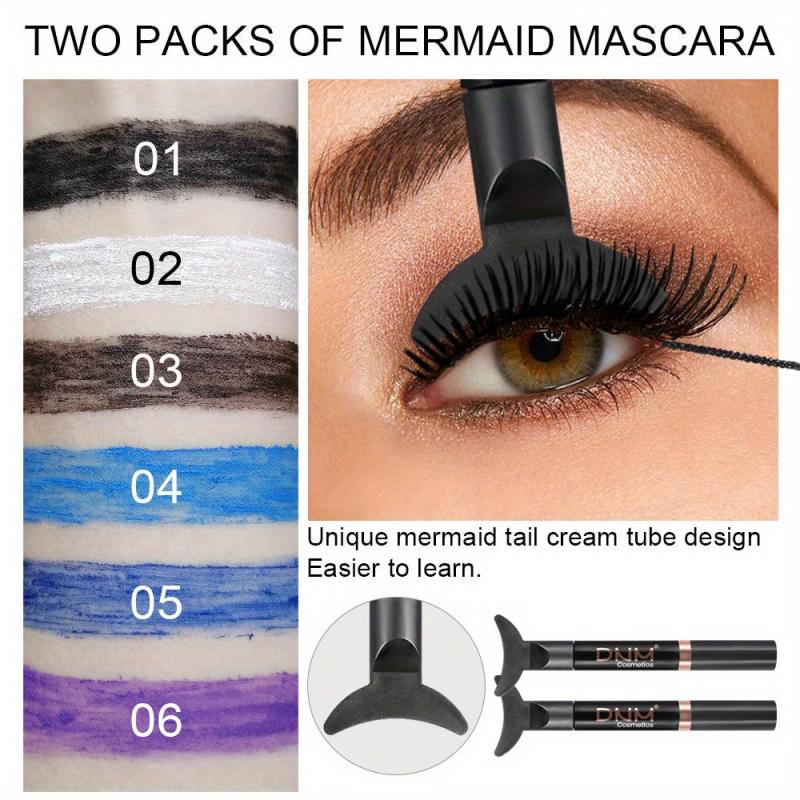 Mermaid Mascara 3D Waterproof Extension Tool For Long Lasting