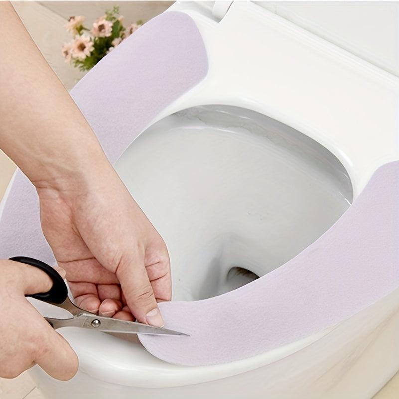 Winter Suede Washable Toilet Seat Cover