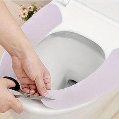 Winter Suede Washable Toilet Seat Cover