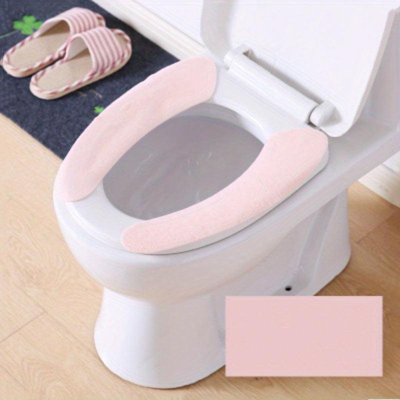 Winter Suede Washable Toilet Seat Cover