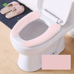 Winter Suede Washable Toilet Seat Cover