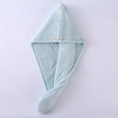 Borlaug Microfiber Hair Towel Quick Drying Absorbent Hair Cap