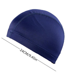 3pcs Elastic Swim Cap Quick Drying Bathing Cap Men Women Youth