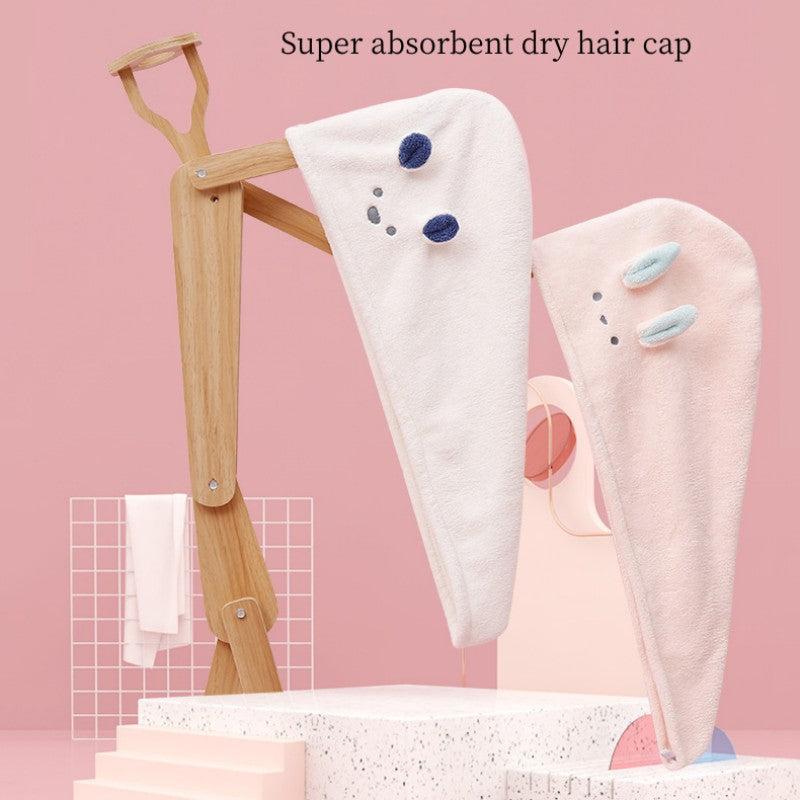 Microfiber Hair Towel - Absorbent Dry Hair Towel Head Towel for Ladies and Girls