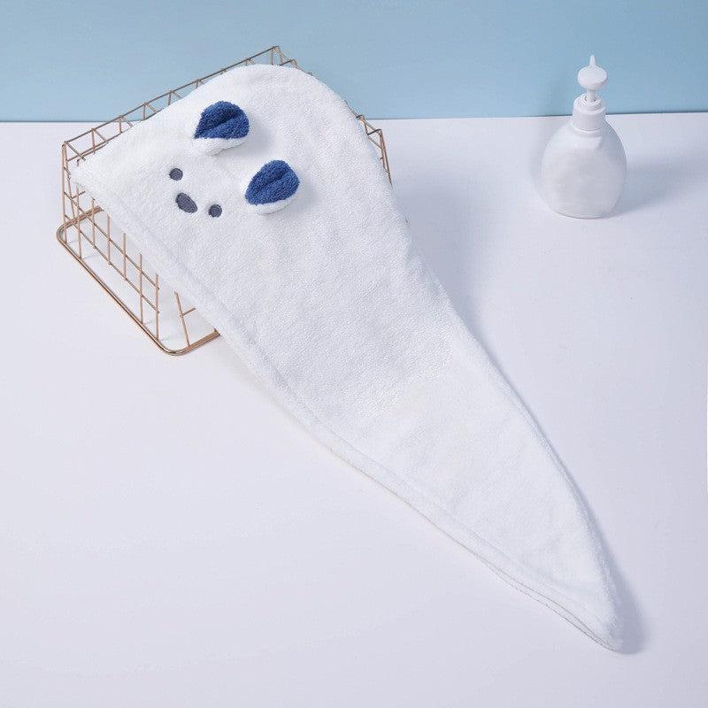 Microfiber Hair Towel - Absorbent Dry Hair Towel Head Towel for Ladies and Girls
