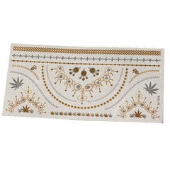 Metallic Retro Tattoo Stickers Waterproof