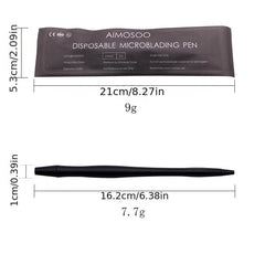 10pcs Microblading Pen Professional Double Headed Disposable Manual Tattoo Pen