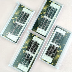DIY Eyelash Extension Kit with Mascara Brush, Glue, Applicator