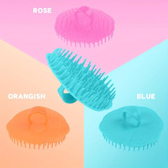 2pcs Scalp Massager Shampoo Brush Hair Cleaning Exfoliating Scalp Massage
