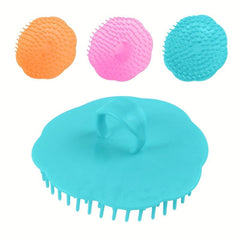 2pcs Scalp Massager Shampoo Brush Hair Cleaning Exfoliating Scalp Massage