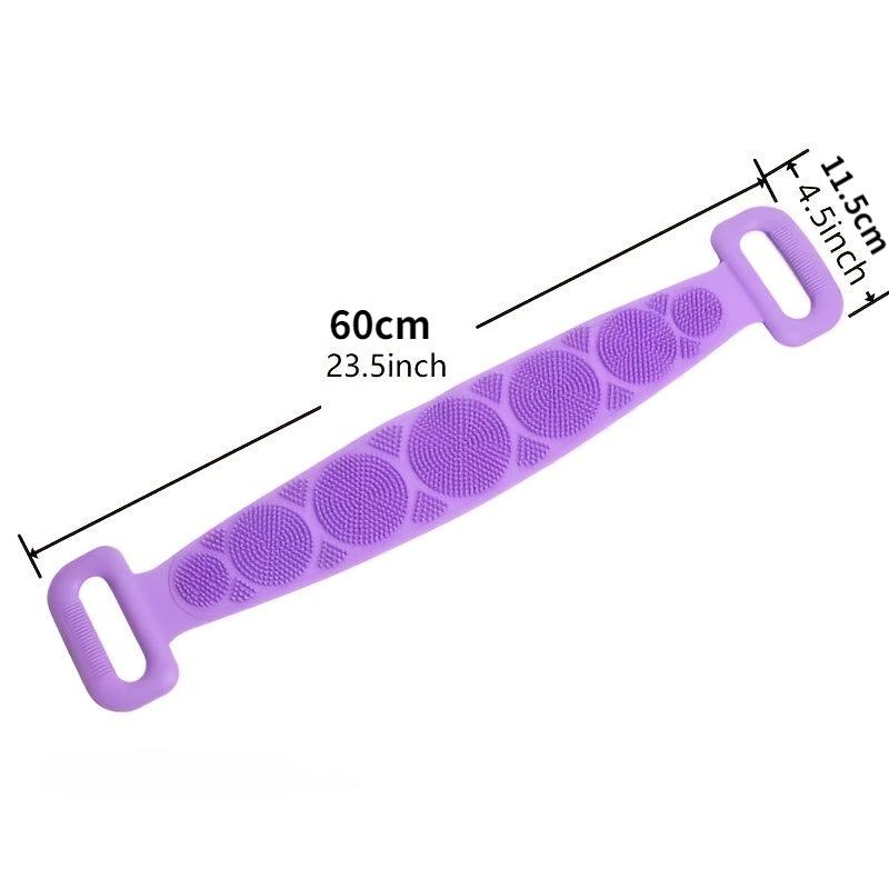 Silicone Exfoliating Back Scrubber and Massager - Deep Clean Your Skin