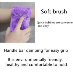 Silicone Exfoliating Back Scrubber and Massager - Deep Clean Your Skin