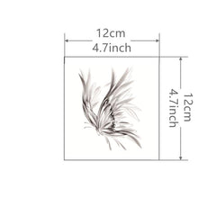 Waterproof Butterfly Temporary Tattoo - Easy to Apply