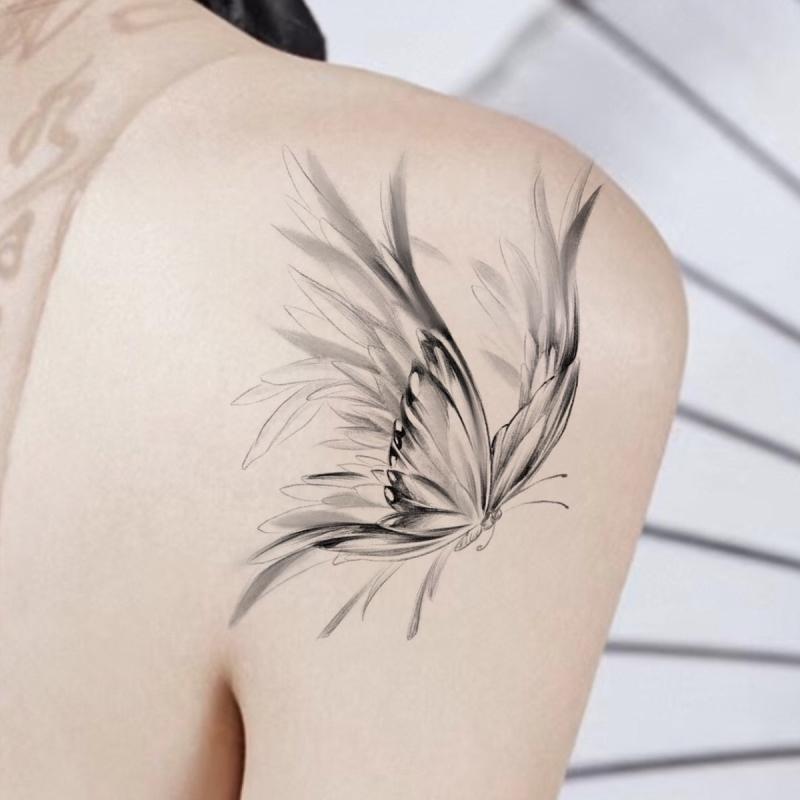Waterproof Butterfly Temporary Tattoo - Easy to Apply
