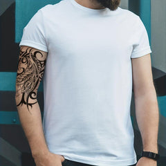 Abstract Animal Pattern Flower Temporary Tattoo Sticker 1 Piece
