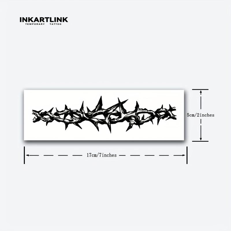 Thorns Temporary Tattoo Lasts 1-2 Weeks