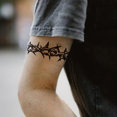 Thorns Temporary Tattoo Lasts 1-2 Weeks