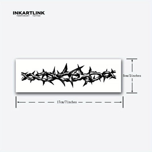 Thorns Temporary Tattoo Lasts 1-2 Weeks